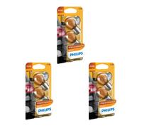 3X Philips Standard PY21W Giallo 21W 12V Lampadine Auto