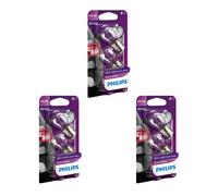 3X Philips VisionPlus P21/5W Fino Al 60% In Più Luce 21/5W 12V Lampadine Auto