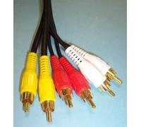 3X PHONO P TO P - 5M PSG00286 (SEGNALE PRO) Qtà X 1