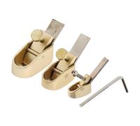 3x Pialla in Ottone Violino Strumento per Liutaio Strumento Pialla per Pollice