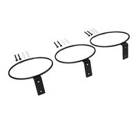 3x Pianta Fiore Pentola a Parete Supporto ad Anello Giardino da Cesto Staffa