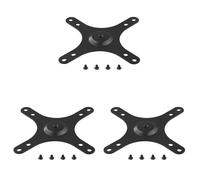 3X Piastra di Supporto per Monitor Portatile 1/4 Pollice Foro per Vite A 19764