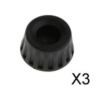3X piedini treppiede in gomma universale antiscivolo per treppiede fotocamera