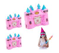 3x pignatta castello pentolaccia compleanni feste party bambini e adulti vuota