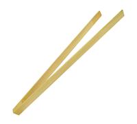 3x Pinze per Griglia Legno 40 CM Lungo Carne Verdure BBQ Burger Bistecca