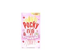 3X Pocky Bastoncini al Gusto di Fragola, Biscotti Ricoperti (55g)