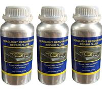 3X Polimero Liquido Flacone Di Ricarica Da 600 Ml per La Lucidatura Ripristino E