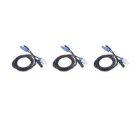 3X Powercon Combinazione di Spina Powercon e di Segnale XLR per il 6540