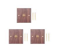 3X Presa per Interruttore Della Luce in Stile Industriale Retrò Americano, Piastra Interruttore A Levetta in Ottone Massiccio, Interruttore per