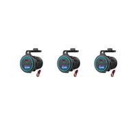 3X Presa USB PD 12V Da 65 W per Laptop Presa USB C per Caricabatteria Da Auto Presa Multiporta Adattatore Impermeabile per Camion per Auto