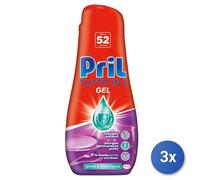 3x Pril Gel Lavastoviglie 630 Ml. Igiene Freschez Made In Italy