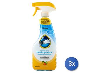3x Pronto Sgrassatore Trigger 500 Ml. Ph Equilibrato Made In Italy