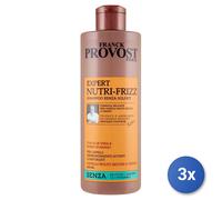 3x Provost Shampoo 400 Ml. Nutri Frizz
