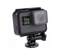 3X PULUZ per Go Pro Accessori Videocamera Treppiede Adattatore per HERO5 4 Session 4 3 + 3 2 1, Yi, SJ4000, SJ5000, (Nero)