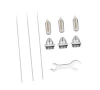 3x punta di aerografo Accessori spray aerografata spray ugello punta aerografo