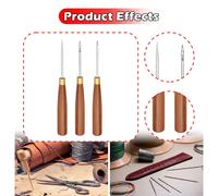 3x Punteruolo multiuso portatile per cucire, per scucire progetti di