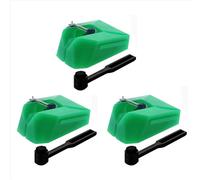 3X Puntina di ricambio per giradischi AT-VMN95E, giradischi ellittico Audio-Technica AT-LP120X