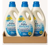 3x Puro Amore Igienizzante Lavatrice 45 Lavaggi Liquido Profumo Concentrato