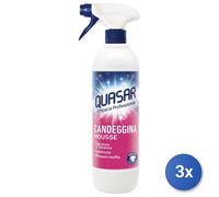 3x Quasar Sgrassatore Trigger 580 Ml. Candeggina