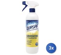 3x Quasar Sgrassatore Trigger 580 Ml. Extra Rapido