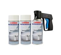 3x Radiatore Vernice Spray 400 ml Bianco Vernice Spray Vernice...