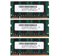 3X RAM 2 GB DDR2 PC2-6400 800MHz 200Pin 1.8V Memoria per Laptop SO-DIMM