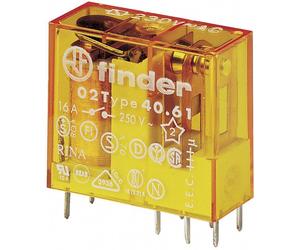 3X Relè: Elettromagnetico, 230VAC, 16A, 40.61.8.230.00000, Finder