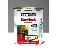 3x Renolin Vernice Variopinta 750ml Bianco Opaco Decorazione Base Pittura Colori