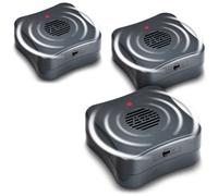 3x Repellenti Topi Gardigo Ultrasuoni Topi a Batterie Portatile Anti Roditori