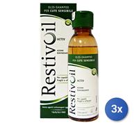 3x Restivoil Olio Shampoo 150 Ml. Fragili E Sfibrati