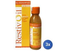 3x Restivoil Olio Shampoo 150 Ml. Rigenerante