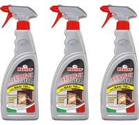 3x RHUTTEN DETERGENTE FULIGGISTOP 3x750 ML PULITORE SPRAY VETRI STUFE E CAMINI