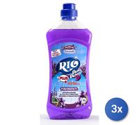 3x Rio Bum Bum Plus Pavimenti 1000 Ml. Lavanda