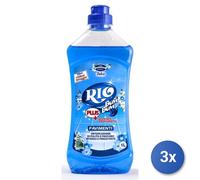 3x Rio Bum Bum Plus Pavimenti 1000 Ml. Talco