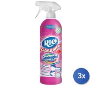 3x Rio Casamia Sgrassatore Trigger 750 Ml. Candeggina
