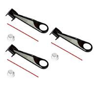 3X Rondella A Catena Motociclistica,Kit Manutenzione Catena Moto,Rondella,Applicatore Lubrificante Professionale,Spazzole Integrate Per Pulizia,Adatto Per Olio E Cere,Uso Su Bici,Scooter E Moto