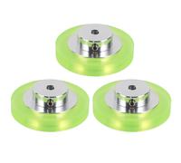 3X Rotella di Misurazione Della Ruota 'Encoder Industriale Nel Poliuretano 2606