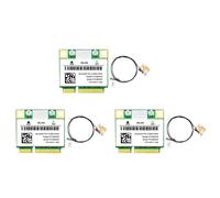 3X RTL8822CE WiFi Card+Antenna 1200Mbps 2.4G+5Ghz 802.11AC Rete PCIe BT5.05095
