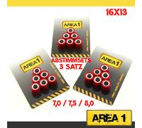 3X Rulli Variomatik 16X13 Set Di Pesature Variabili 7,0 / 7,5 / 8,0 Grammi