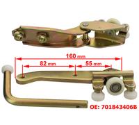 3x RUOLI RULLO GUIDA PORTA SCORREVOLE DESTRA SET PER VW T4 TRANSPORTER IV 90-04