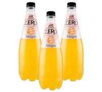 3X San Benedetto Zero gusto Allegra Succo di Agrumi con Zero Zuccheri Aggiunti 750ml [3 Bottiglie]