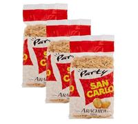 3X San Carlo Party Arachidi Dorate e Salate - Maxi Confezione 1000g [3 Confezioni]