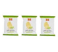 3X San Carlo Più Gusto Chips di Patate al Lime e Pepe Rosa Salate 50g
