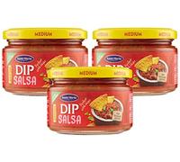 3X Santa Maria - Salsa Dip Medio Piccante al Pomodoro 250 g - Senza Zuccheri Aggiunti - Spicy Tomato Dip Medium