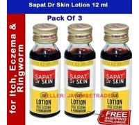3X SAPAT LOTION per timbri, prurito, eczema per tutte le generazioni -...