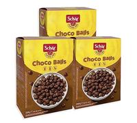 3X Schar Choco Balls Croccanti Cereali al Cacao Senza Glutine e Lattosio (Gluten and Lactose Free) 250g [3 Confezioni]