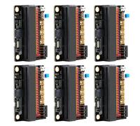 3X Scheda di Espansione Micro-Bit Schermatura Adattatore Breakout IOBIT V2.0 con Cicalino per BBC-Micro- Programmazione Grafica Python Bit per Bambini