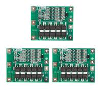 3X Scheda di Protezione Bms Pcb Caricabatterie 18650 Batteria Agli Ioni di Litio 4S 40A per Modulo Trapano 14.8 V 16.8 V Modulo Celle Lipo