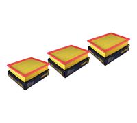 3x SCT SB 548 Filtro Aria Originale, Set 3 Pezzi