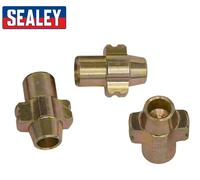 3x Sealey Chiave Inserti Lama per Bloccaggio Dado Ruota Rimozione & Altri